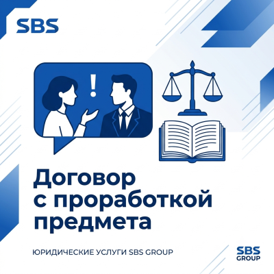 Договор с проработкой предмета
